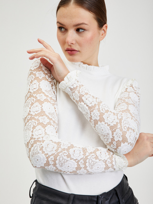 Orsay Бял дамски пуловер ORSAY