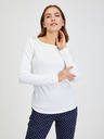 Orsay Бяла дамска тениска ORSAY