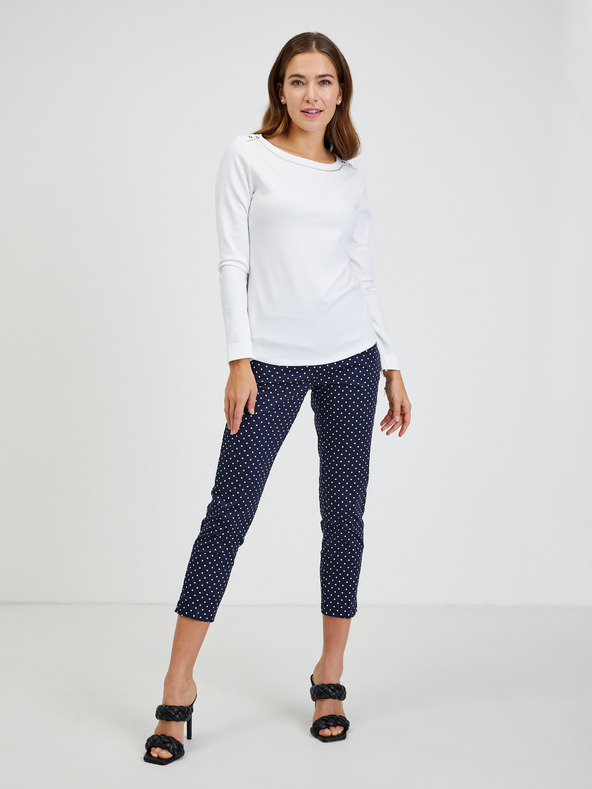 Orsay Бяла дамска тениска ORSAY