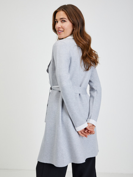 Orsay Светлосива дамска жилетка с връзки ORSAY