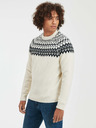 GAP Плетен пуловер с десен GAP