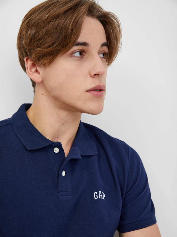 GAP Поло тениска с лого Gap GAP