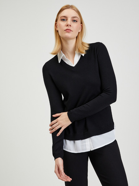 Orsay Черен дамски пуловер ORSAY