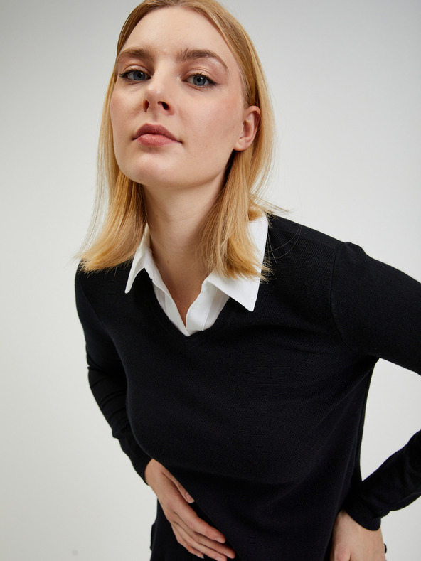 Orsay Черен дамски пуловер ORSAY