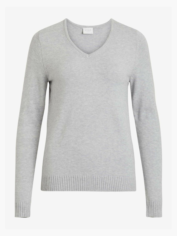 Vila Светлосив основен пуловер VILA Viril