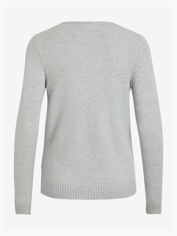 Vila Светлосив основен пуловер VILA Viril