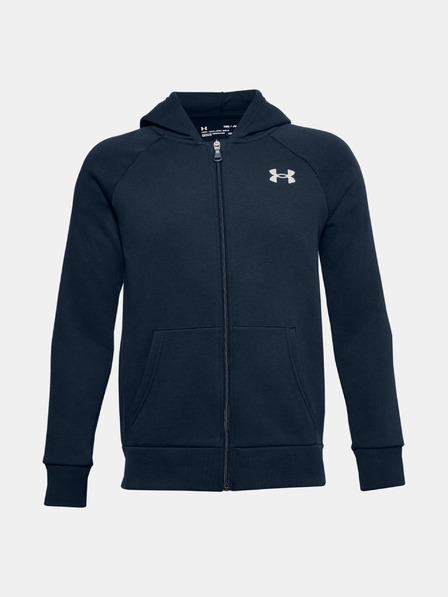 Under Armour Момчешко горнище Under Armour RIVAL COTTON FZ HOODIE