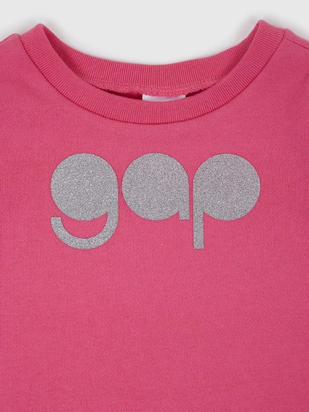 GAP Детски суитшърт с ретро лого GAP