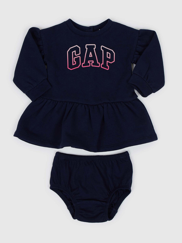 GAP Бебешки комплект рокля и гащеризон GAP