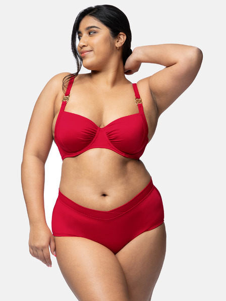 DORINA Червено долнище на бански за жени DORINA Opio