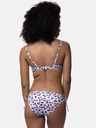 DORINA Бяло дамско долнище на бикини с точки DORINA Antibes