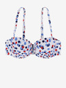 DORINA Горнище на бански костюм на бели точки DORINA Antibes