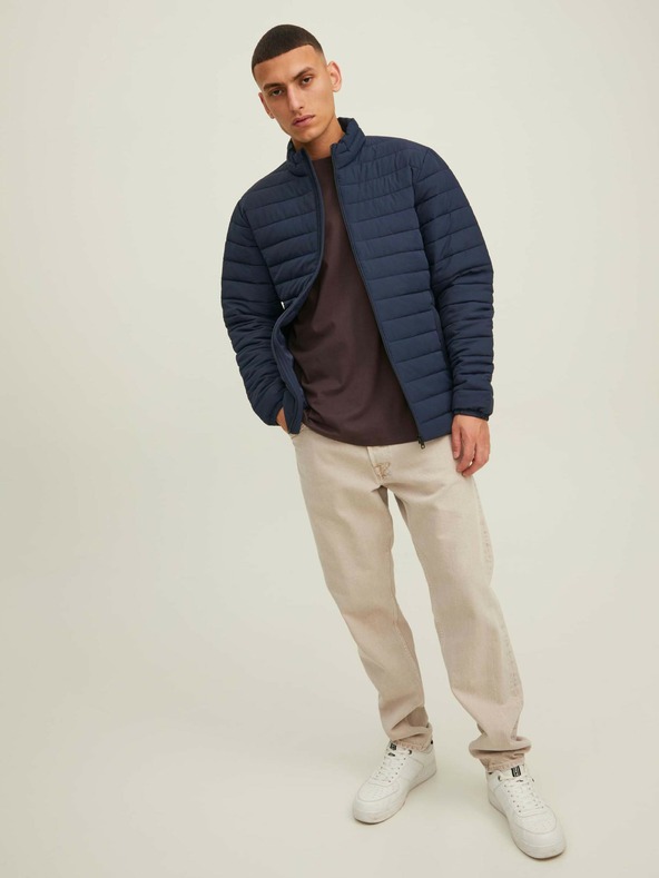 Jack & Jones Военноморско ватирано пухено яке Jack & Jones