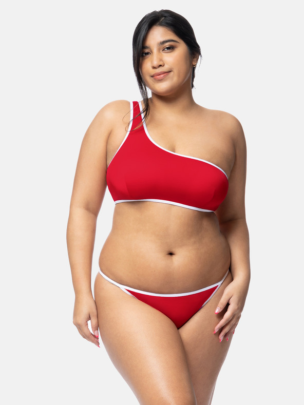 DORINA Червено дамско долнище на бикини DORINA Bandol