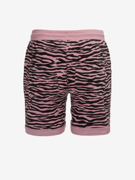 ALPINE PRO Розови дамски шарени спортни панталони ALPINE PRO Lonia