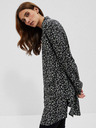 Moodo Черна дамска риза с шарка Moodo
