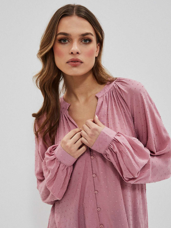 Moodo Розова дамска риза Moodo