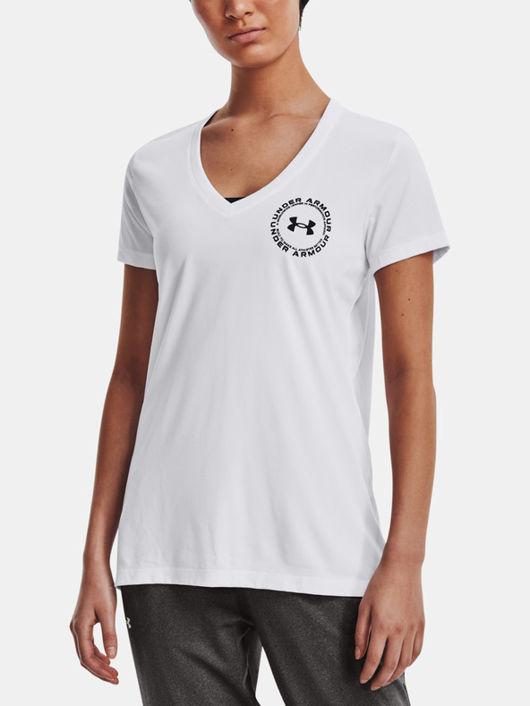 Under Armour Дамска тениска Under Armour Tech Solid LC Crest SSV