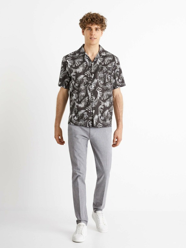 Celio Сив мъжки чино панталон Celio Bosi