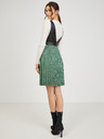 Orsay Черно-зелена дамска рокля с десен ORSAY