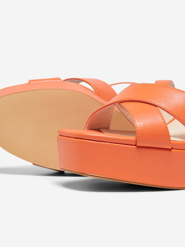 ONLY Оранжеви дамски сандали с токчета ONLY Autum