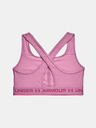 Under Armour Дамски сутиен Under Armour Crossback Mid Heather Bra