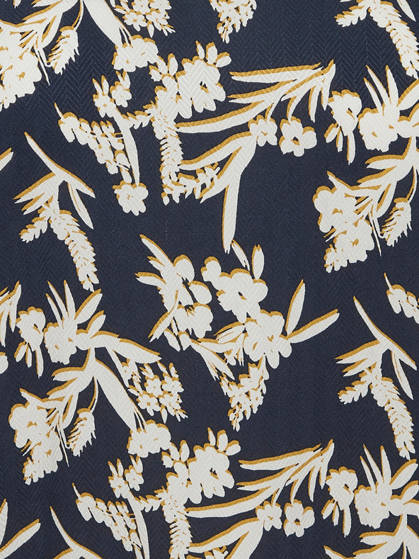 Fransa Бяла и синя флорална блуза Fransa