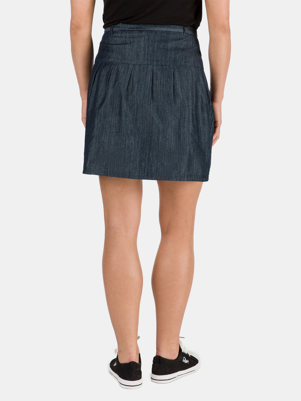 Sam 73 Тъмносиня дамска пола от деним SAM 73