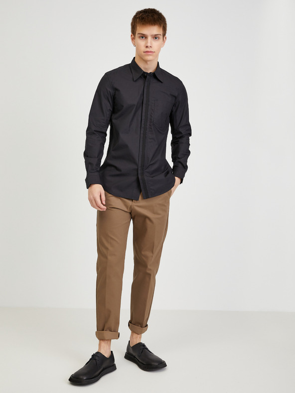 Diesel Черна мъжка риза Diesel