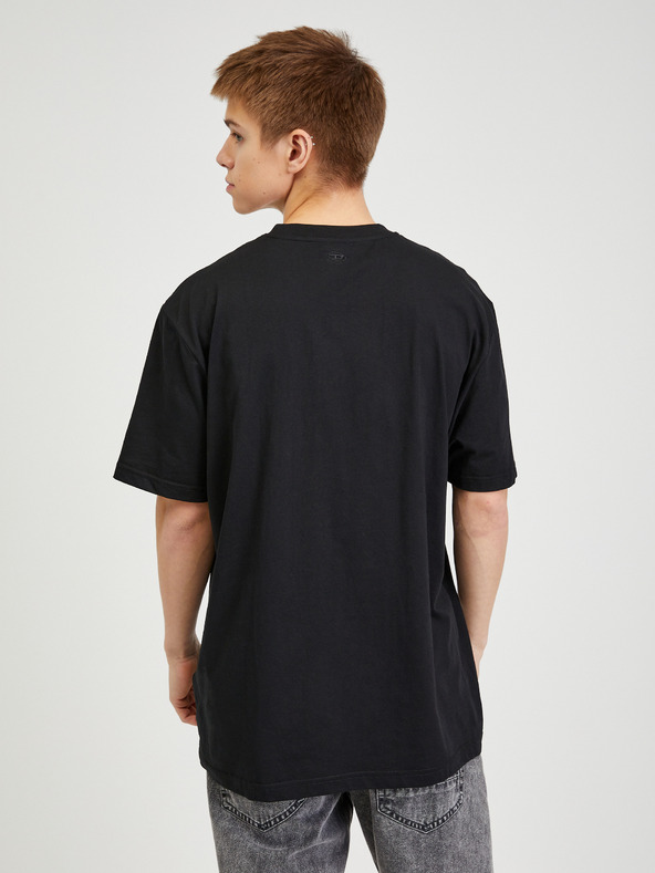 Diesel Черна мъжка тениска Diesel