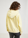 Diesel Жълт дамски суитшърт с качулка Diesel