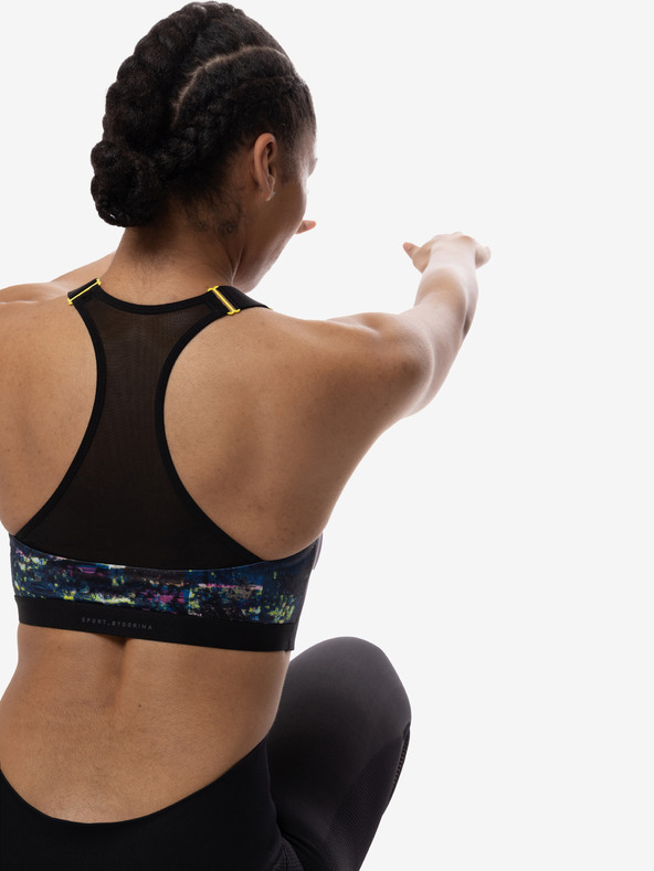 DORINA Черен спортен сутиен с шарки DORINA Sully
