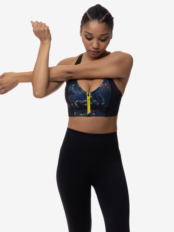 DORINA Черен спортен сутиен с шарки DORINA Sully