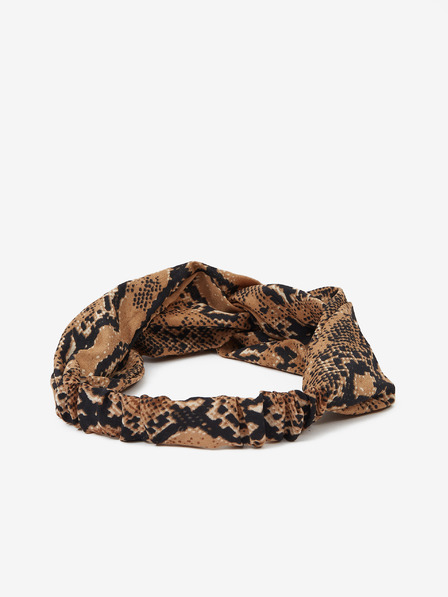 CAMAIEU Черно-кафява шарена лента за глава CAMAIEU