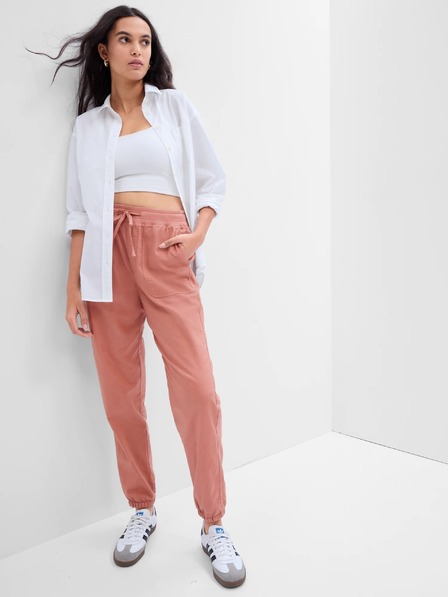 GAP Панталони Twill Joggers GAP
