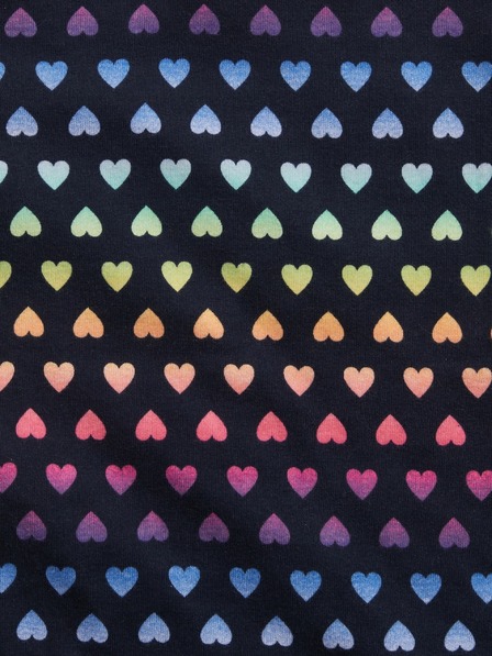 GAP Детска пижама със сърчица GAP