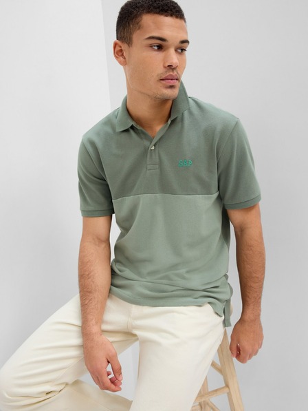 GAP Поло тениска с лого Gap GAP