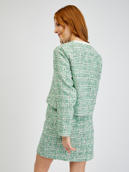 Orsay Зелено дамско яке с десен ORSAY