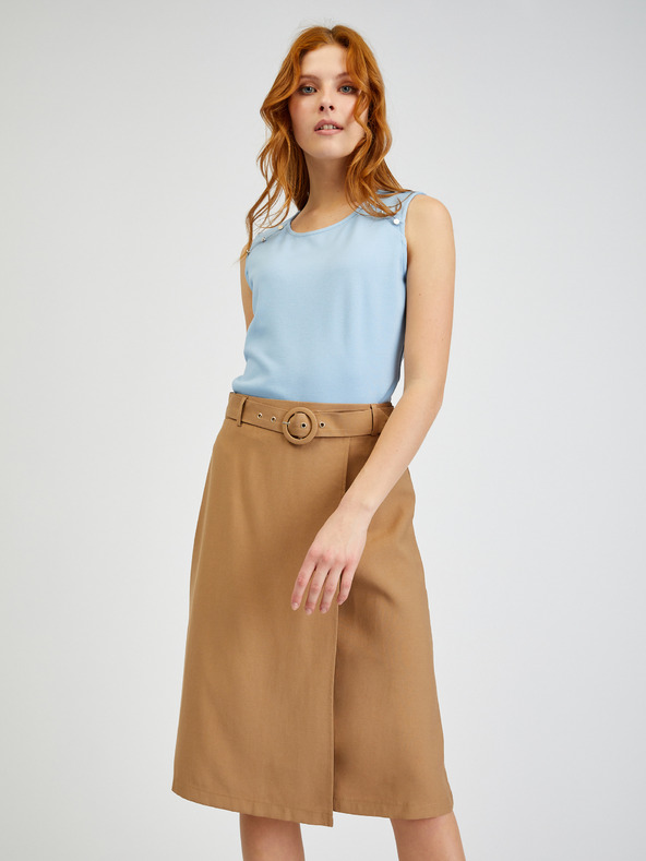 Orsay Кафява дамска пола ORSAY