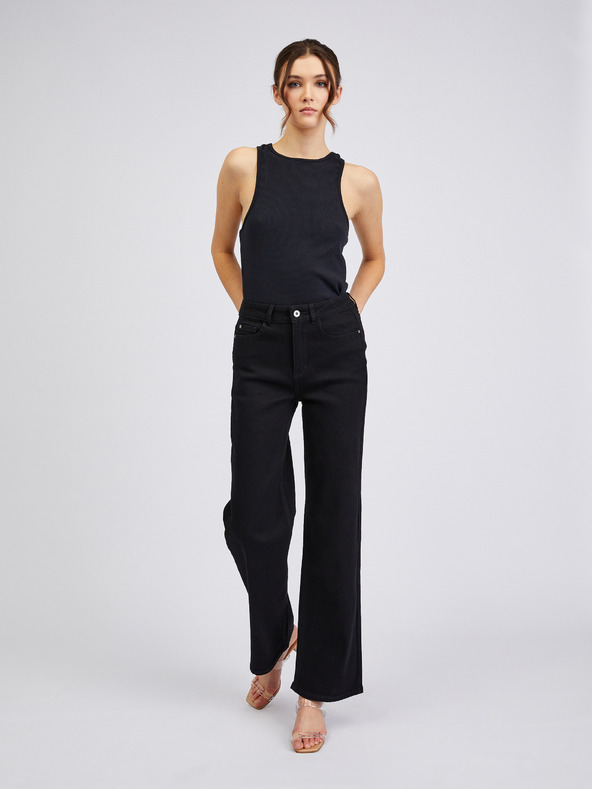 Orsay Черни дамски wide leg дънки ORSAY