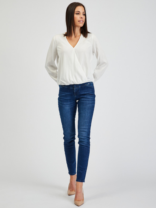 Orsay Бяла дамска блуза ORSAY