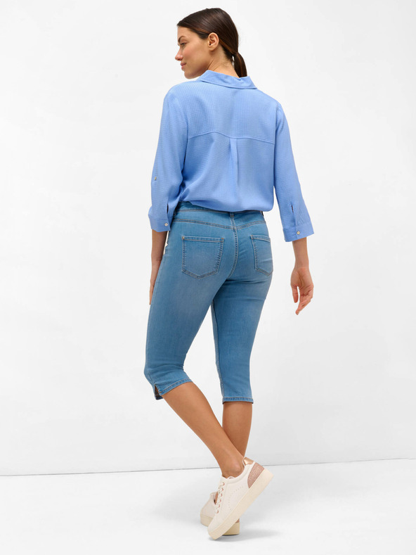 Orsay Сини дънкови три четвърти къси панталони ORSAY