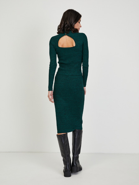 Orsay Тъмнозелен дамски пуловер ORSAY