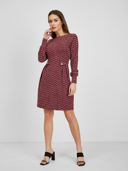 Orsay Червени дамски щампосани рокли ORSAY