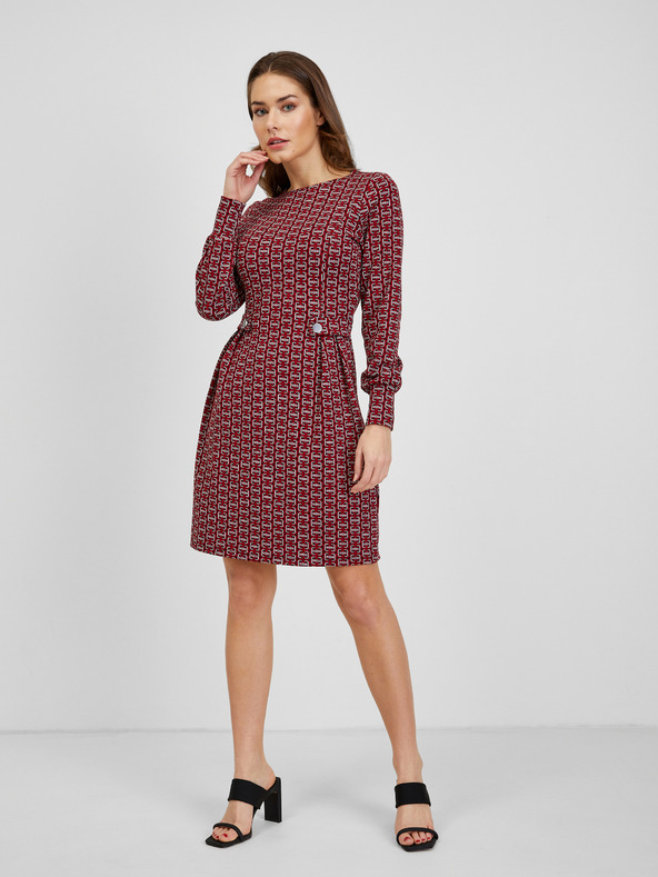 Orsay Червени дамски щампосани рокли ORSAY