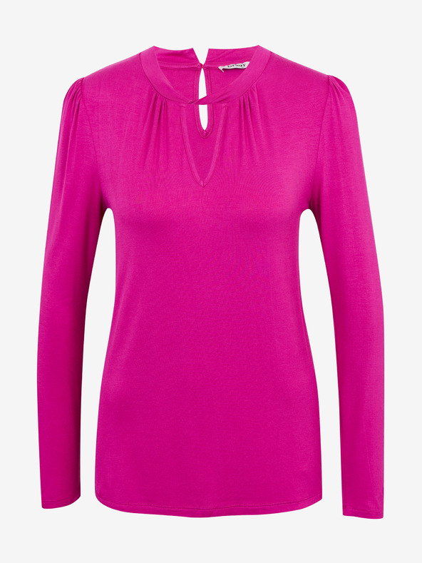 Orsay Тъмнорозова дамска тениска ORSAY