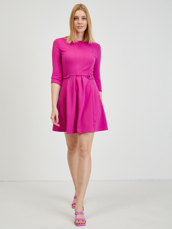 Orsay Тъмнорозова дамска рокля ORSAY