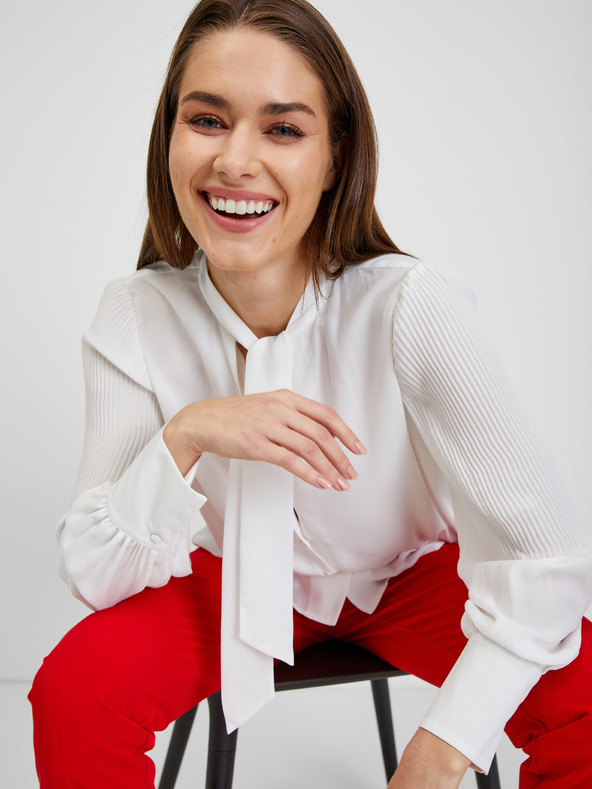 Orsay Бяла дамска блуза ORSAY