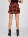 Orsay Червено-черна дамска пола на каре ORSAY