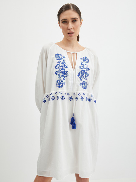 Orsay Бяла дамска рокля ORSAY